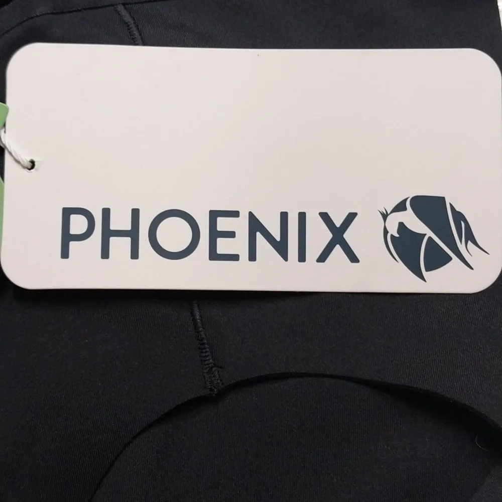 Phoenix NWT Malibu Angled Cheeky Bikini Size‎ 1X Black UV Protection
